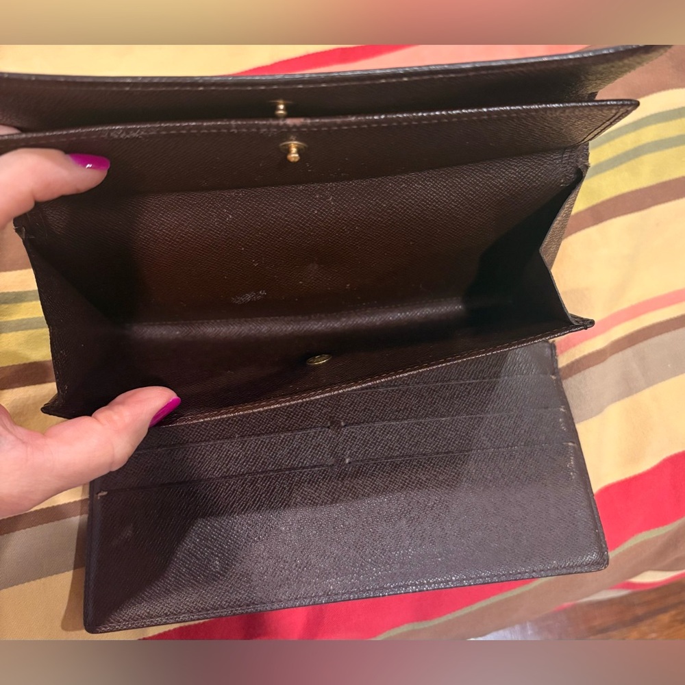 Authentic Vintage Louis Vuitton Damier Wallet - Picture 12 of 14